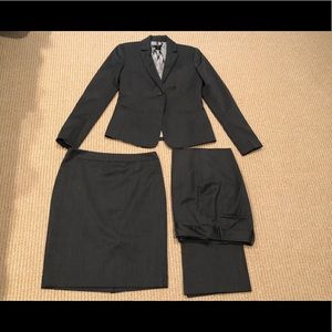 Ann Taylor Charcoal Suit